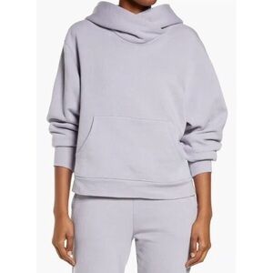 Zella Soft Lilac Fleece Hoodie